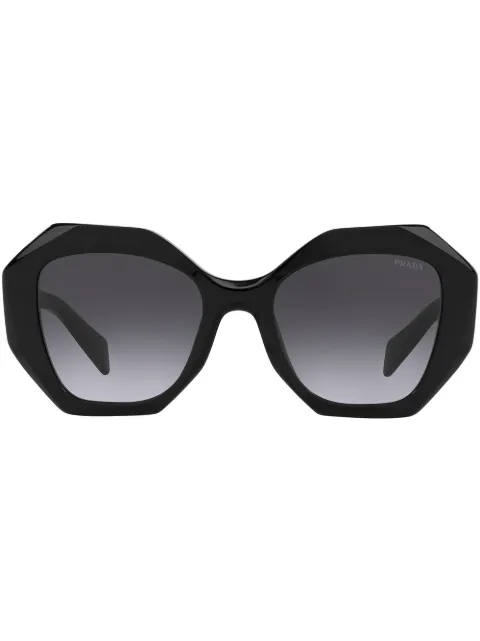 Prada Eyewear oversize-frame gradient sunglasses Black SPR16W1AB5D1