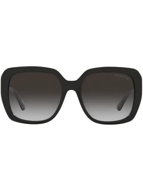 Michael Kors Manhattan square-frame sunglasses Black MK214030058G