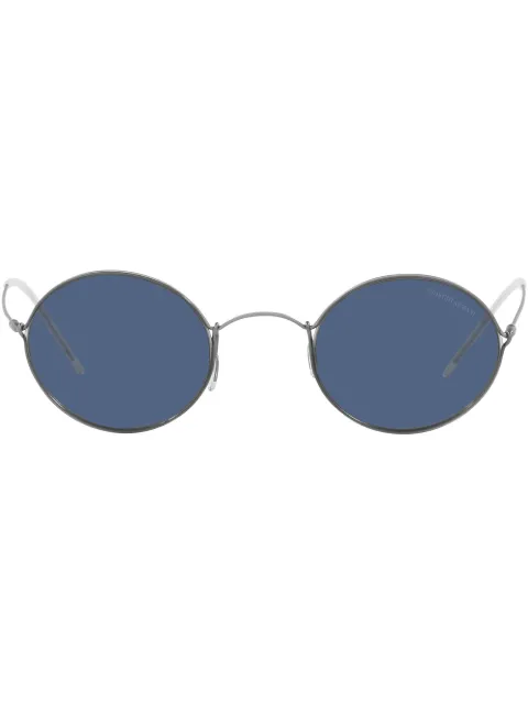 Giorgio Armani round-frame sunglasses Grey AR6115T300380