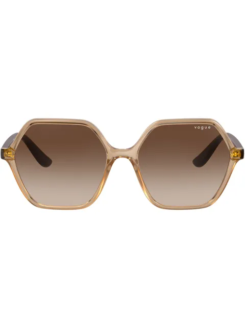 Vogue Eyewear oversized frame sunglasses Brown VO5361S282613