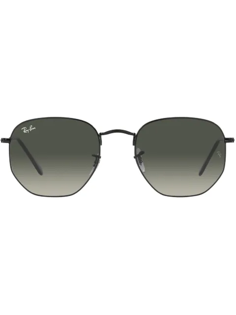 Ray-Ban logo detail oversized sunglasses Black RB354800271