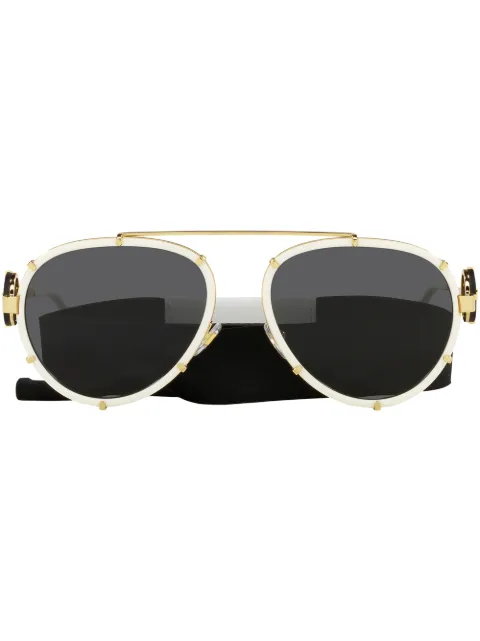 Versace Eyewear pilot-style sunglasses White VE2232147187