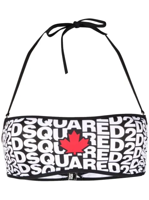 DSQUARED2 reversible bikini top Black D6BY73000ISA01