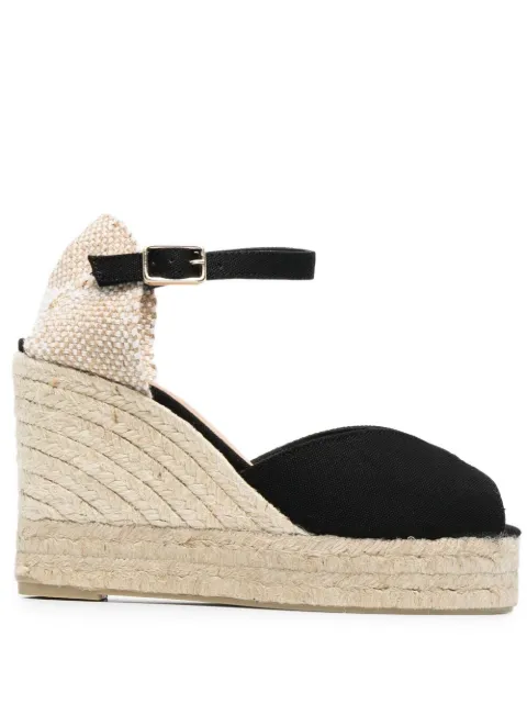 Castañer 105mm Carol espadrilles Black 22233