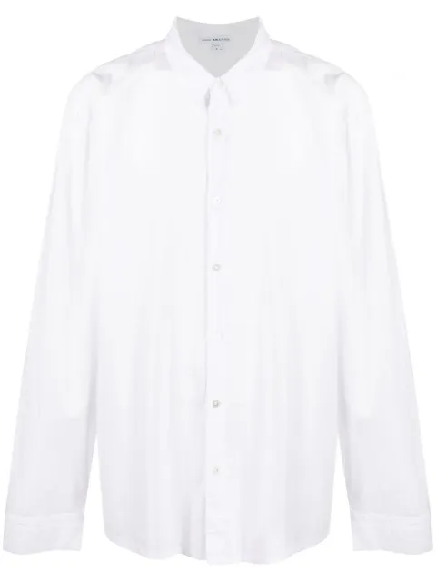 James Perse long-sleeve button-up shirt White MLC3408