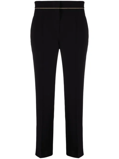 Max Mara Stella cropped tailored trousers Black 11310117600