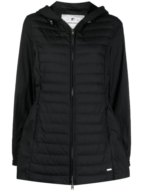 Woolrich padded hooded jacket Black CFWWOU0443FRUT2651