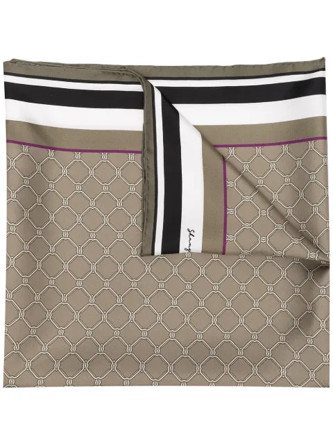 Shanghai Tang x Yuni Ahn lattice silk scarf Y5WAF372AW