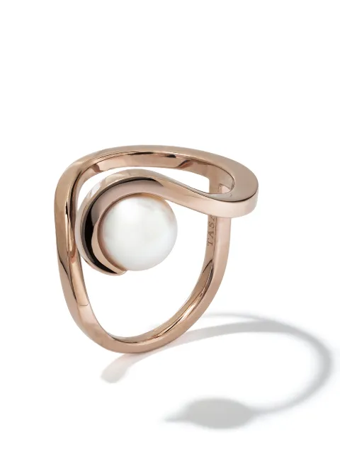 TASAKI 18kt rose gold TASAKI Atelier Aurora Akoya pearl ring Silver R4766S