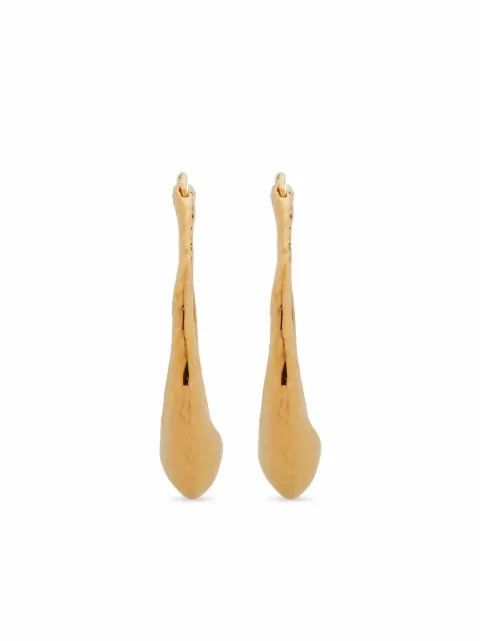 Monica Vinader Deia hoop earrings Gold GPEASMGHNON