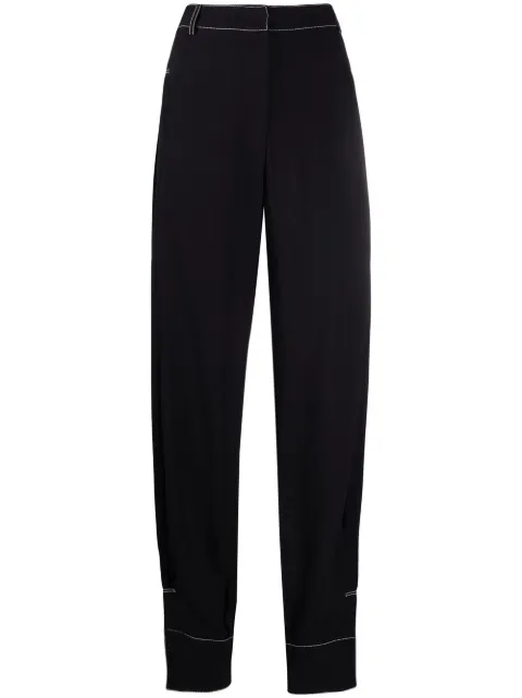 Stella McCartney Nancy tapered trousers Black 603213SSA02