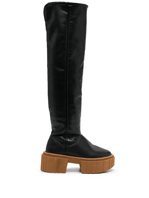 Stella McCartney Emilie over-the-knee boots Black 800399KP001