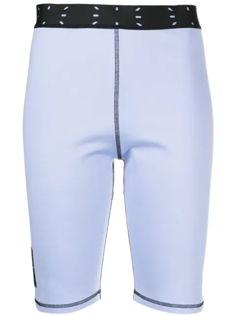 MCQ stitched cycling shorts Purple 624630RQJ03