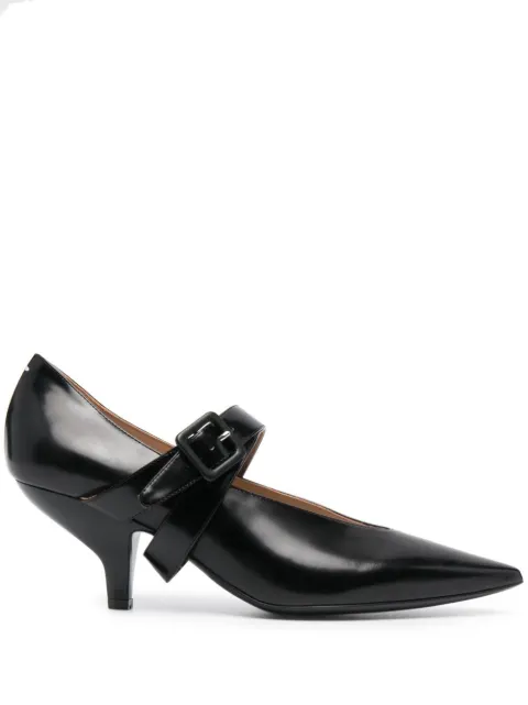 Maison Margiela crossover-strap pumps Black S39WL0116PS679T8013