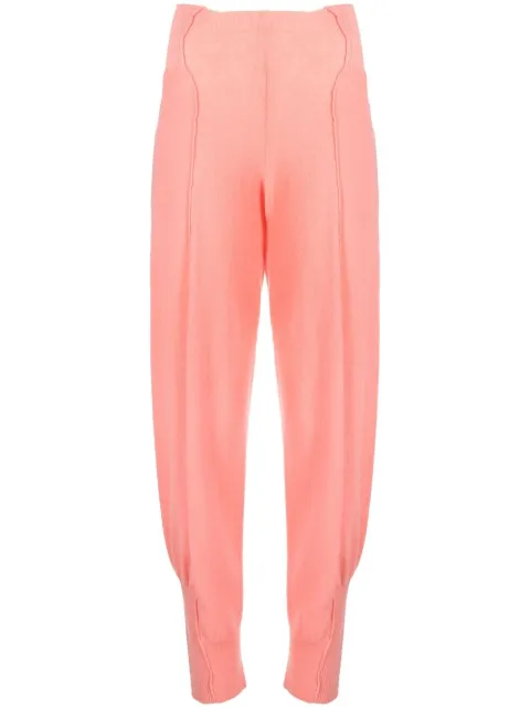 Stella McCartney Forever Stella knitted trousers Orange 603614S2254