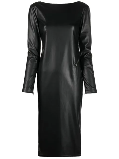 TOM FORD zip-detail open back dress Black ABV001LEV001