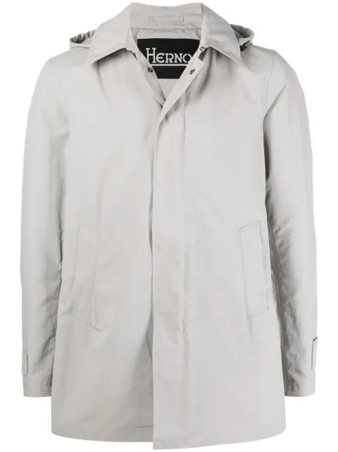 Herno long-sleeve zip-up jacket Grey IM0207U19339