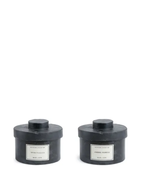 MAD et LEN D'Apothicaire Ambre Nobile pot pourri Black PPLARGELAVAROCKAMBRENOBILE