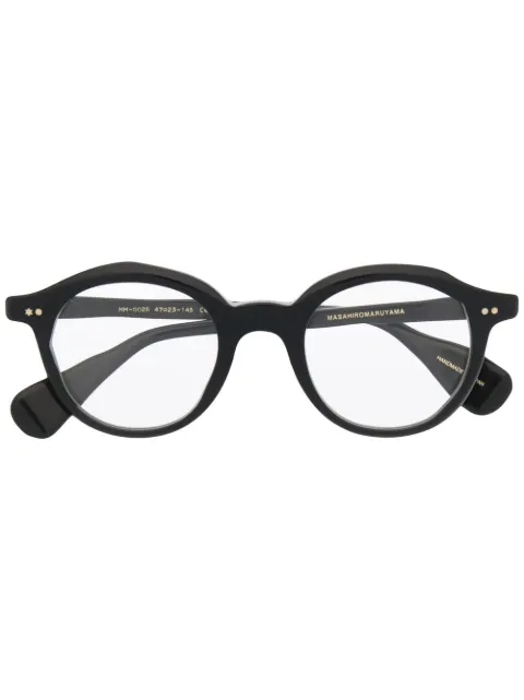 MASAHIROMARUYAMA round frame glasses Black MM0026