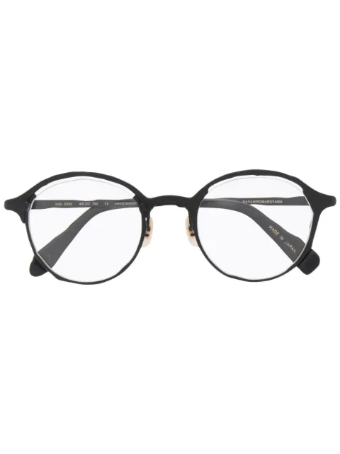 MASAHIROMARUYAMA round frame glasses Black MM0054