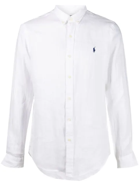 Polo Ralph Lauren Polo-Pony button-down shirt White 710829443002