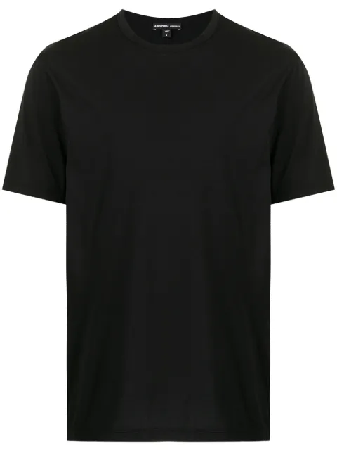 James Perse Luxe Lotus jersey T-shirt Black MELJ3199
