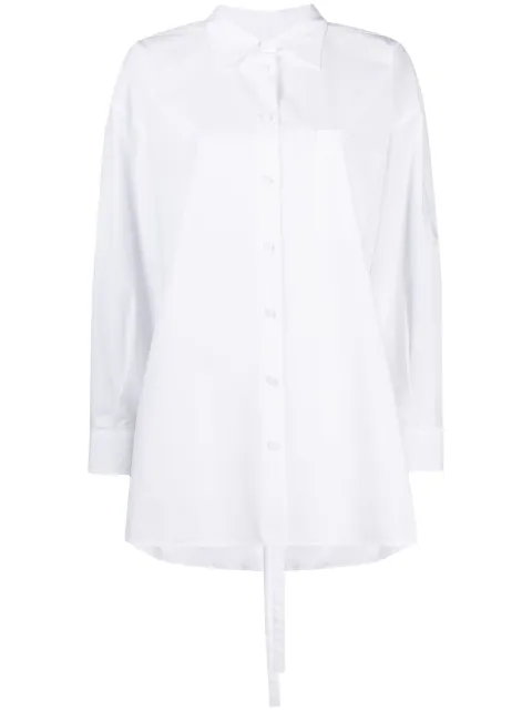 Valentino Garavani cape-style buttoned shirt White BAB2605A6