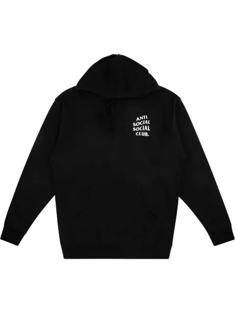 Anti Social Social Club Kkoch "Black" hoodie Black AS0154