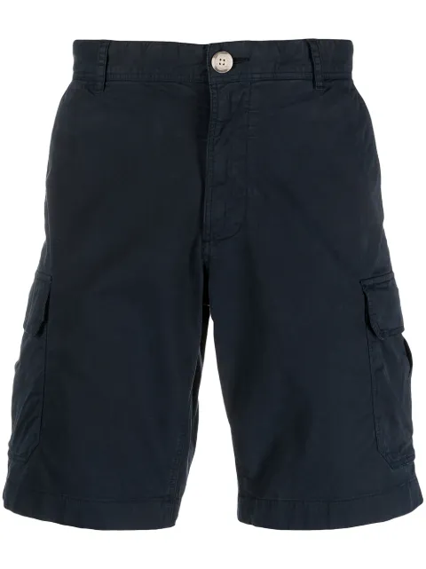 Woolrich knee-length chino shorts Blue WOSH0019MRUT2559