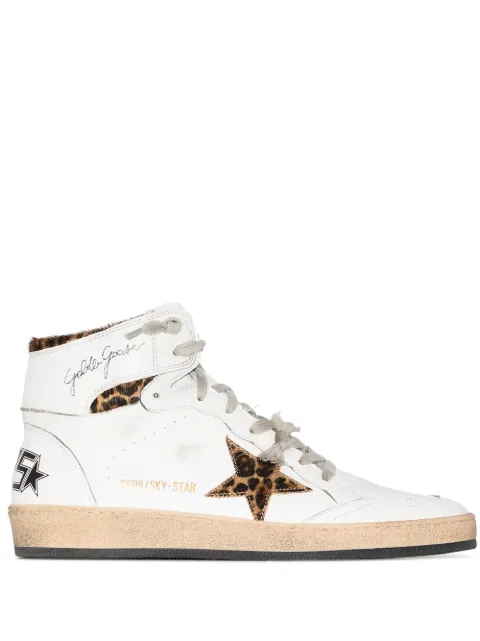 Golden Goose Sky-Star high-top sneakers White GWF00230F002193