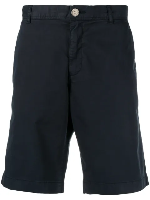 Woolrich knee-length cotton chino shorts Blue WOSH0018MRUT2559