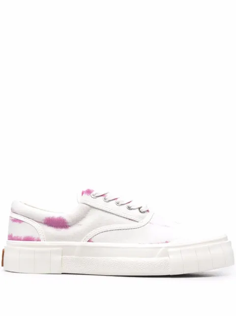 Good News Opal tie-dye print sneakers White GNOPAL032