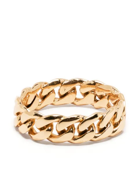 Emanuele Bicocchi chain-link ring Gold ACT9G