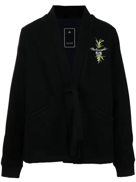 Maharishi embroidered-logo jacket Blue 2100