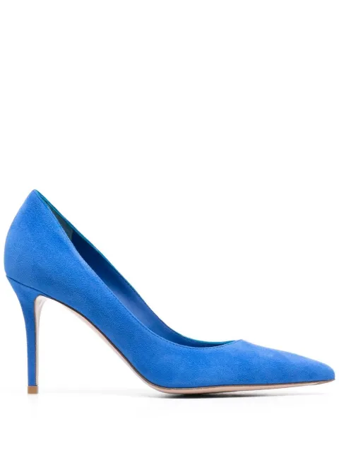 Le Silla Eva pointed pumps Blue 2101M080R1PPVEL
