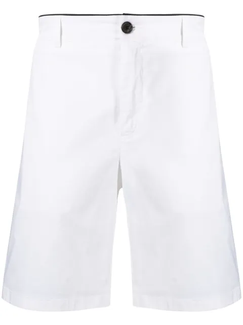 Department 5 logo patch bermuda shorts White UB0011TS0001
