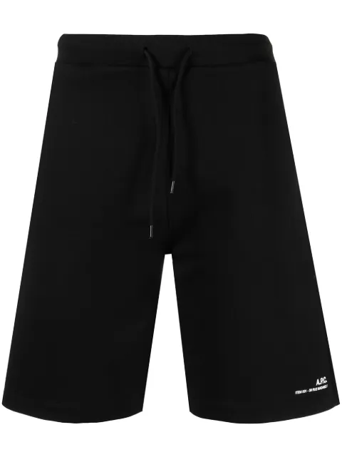 A.P.C. Item track shorts Black COEASH10148