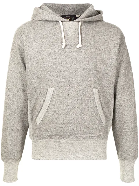 Ralph Lauren RRL rib-edge drawstring hoodie Grey 782751194001