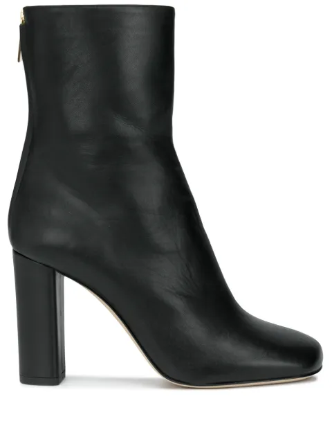 Paris Texas zip-up calf-length boots Black PX508XVT01