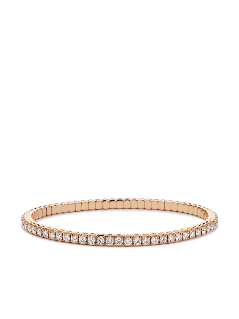 Pragnell 18kt rose gold expandible diamond bracelet Pink CR2289