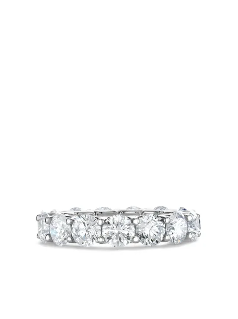 Pragnell platinum brilliant cut diamond eternity ring Silver CR5015