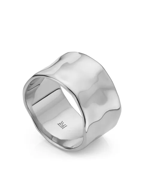 Monica Vinader Siren Muse wide ring Silver SSRGSPWRNON