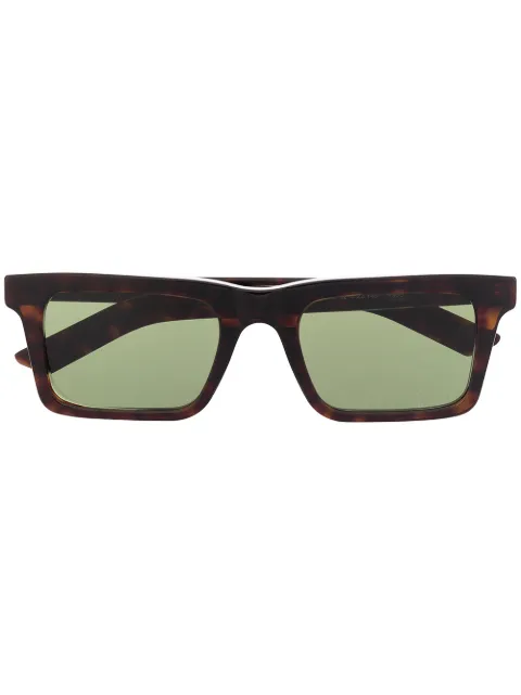 Retrosuperfuture tortoiseshell-effect square sunglasses Brown D9G