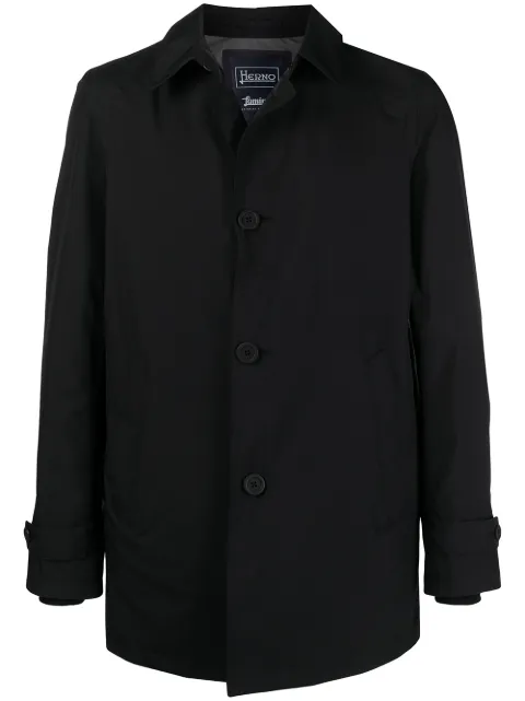 Herno button-up shirt jacket Black IM039UL11101
