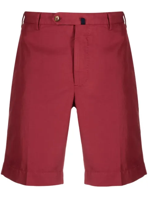 Incotex knee-length chino shorts Red 1W01009189O