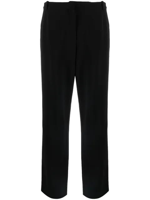 Hermès Pre-Owned straight-leg wool trousers Black 130928