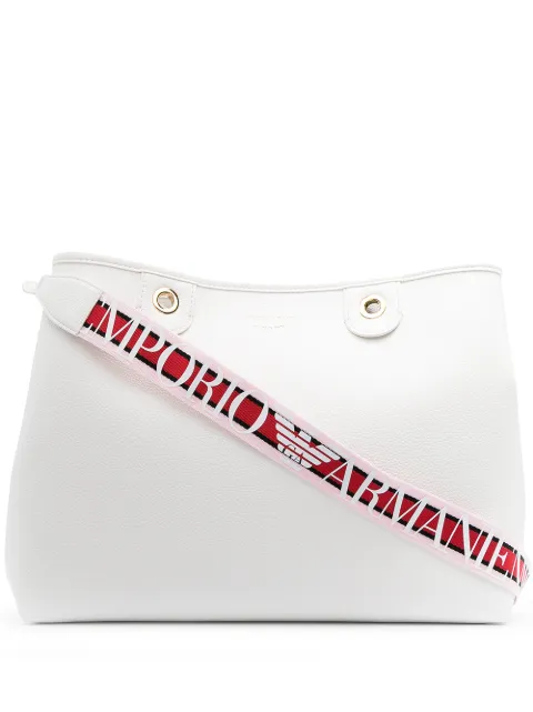 Emporio Armani MyEA shopper tote bag White Y3D165YFO5B