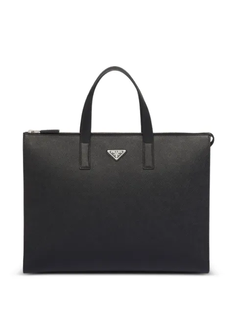 Prada Saffiano tote bag Black 2VG039VMOO9Z2