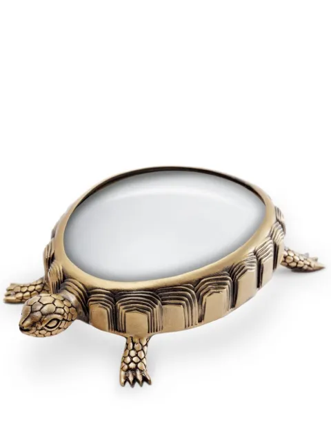 L'Objet Turtle magnifying glass Gold DAC1657