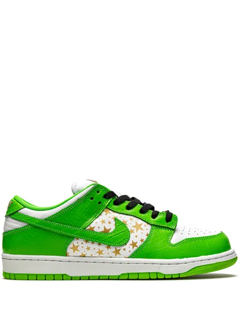 Nike x Supreme SB Dunk Low "Stars - Mean Green" sneakers Green DH3228